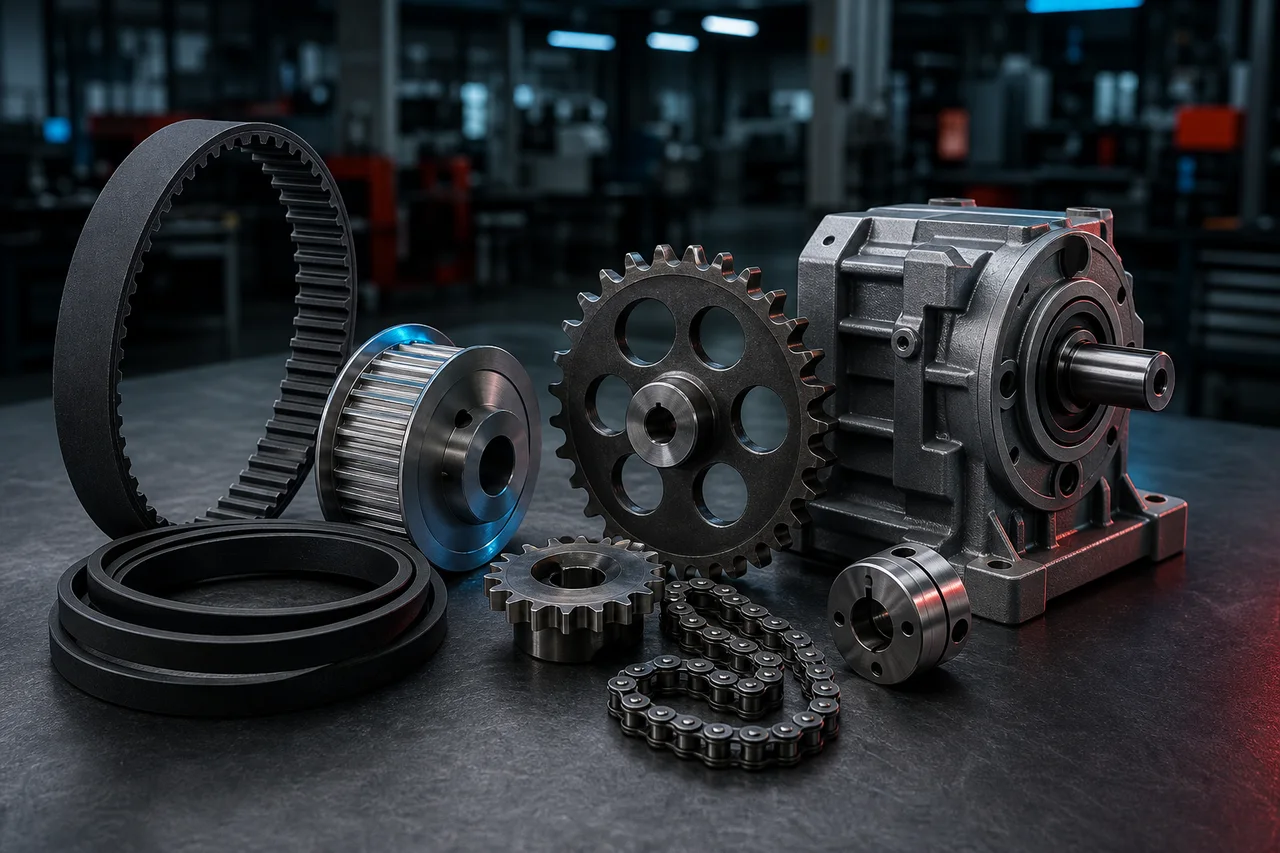 Gearboxes industrial equipment