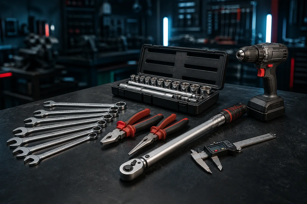 Industrial tools, drill bits, cutting discs, and fixings