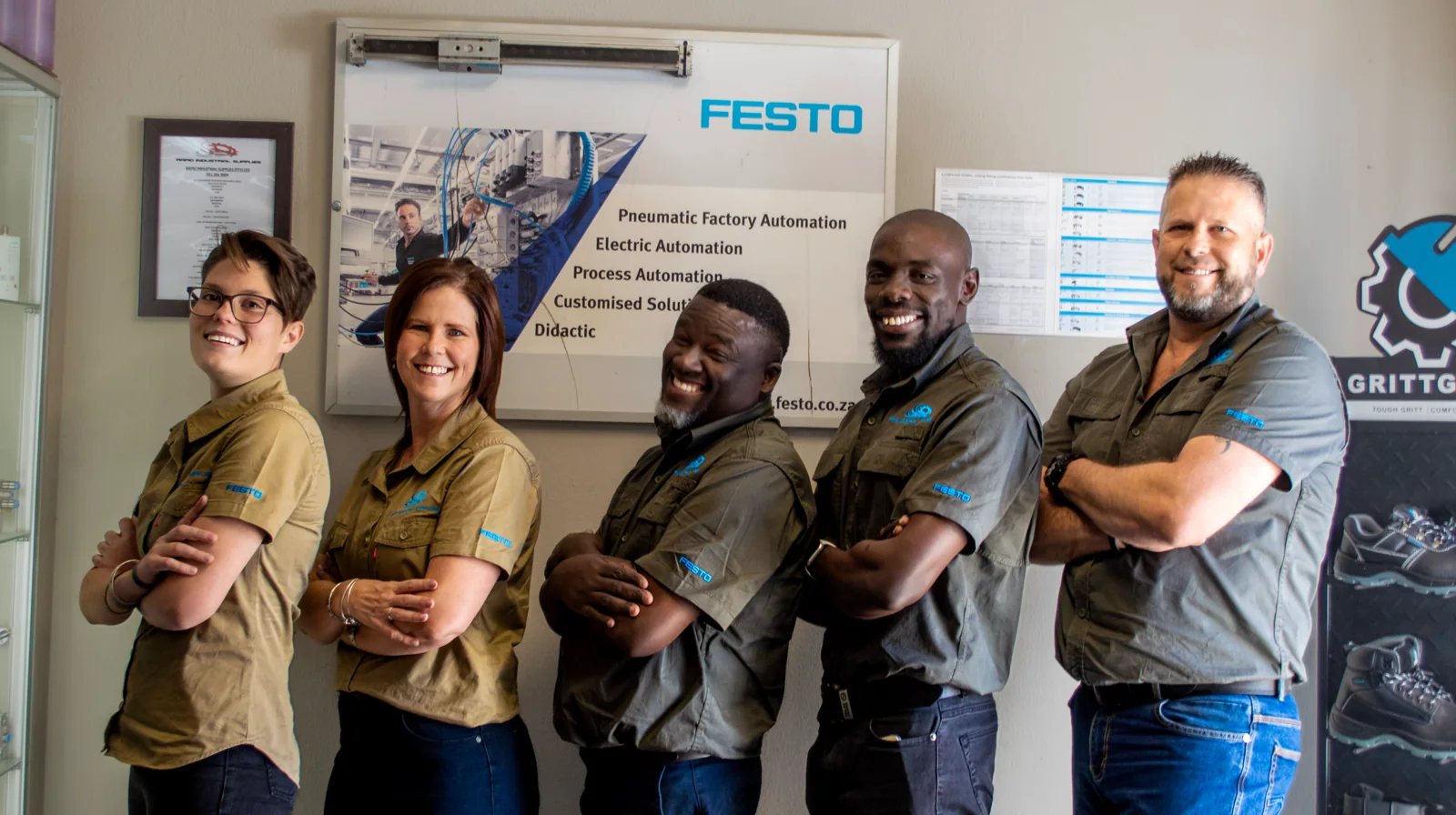 Rapid Industrial Supplies staff